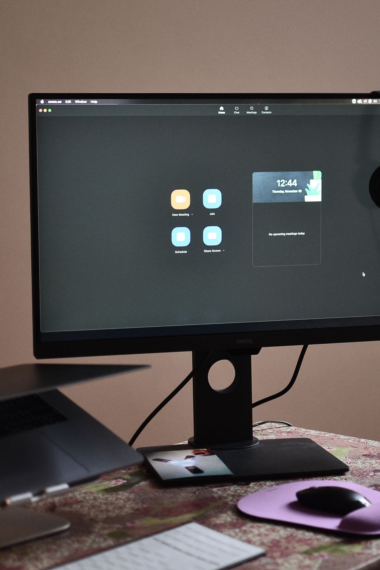 Workspace detail from a project in post-production